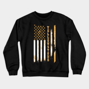 Yellowstone Flag Crewneck Sweatshirt